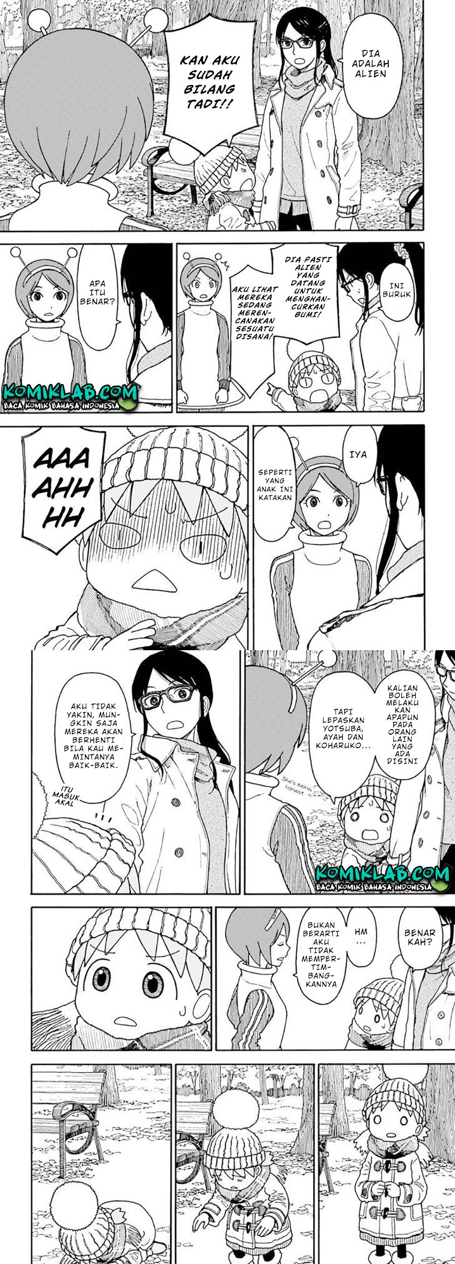 Yotsuba to! Chapter 98 - halaman 9