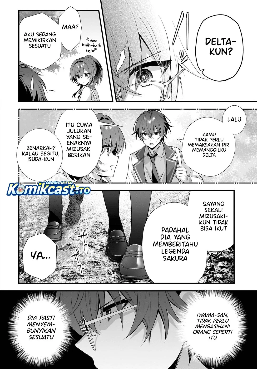 Yotte, Hatsukoi wa Shoumei sareta. Delta to Gamma no Rigakubu Note Chapter 1 - halaman 10
