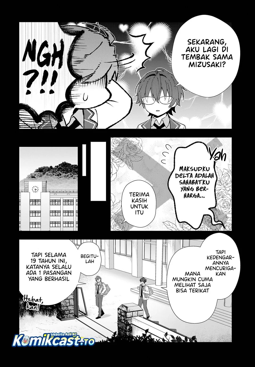 Yotte, Hatsukoi wa Shoumei sareta. Delta to Gamma no Rigakubu Note Chapter 1 - halaman 14
