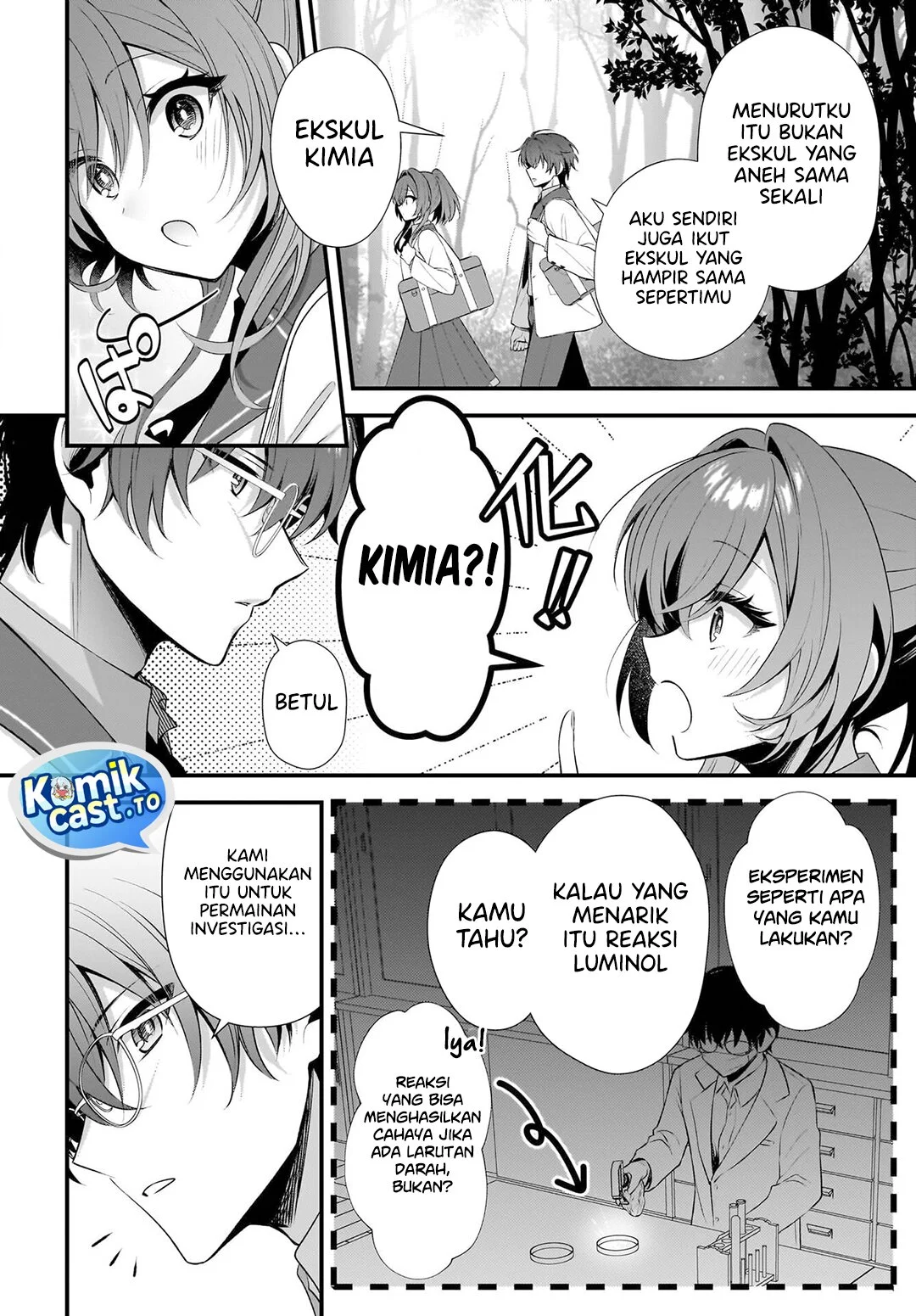 Yotte, Hatsukoi wa Shoumei sareta. Delta to Gamma no Rigakubu Note Chapter 1 - halaman 22