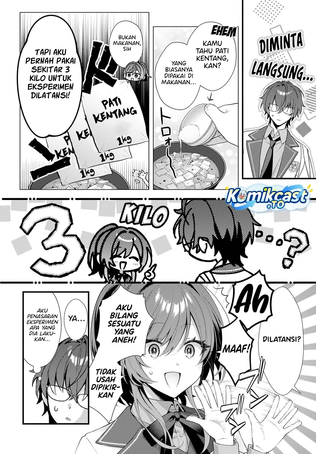 Yotte, Hatsukoi wa Shoumei sareta. Delta to Gamma no Rigakubu Note Chapter 1 - halaman 24