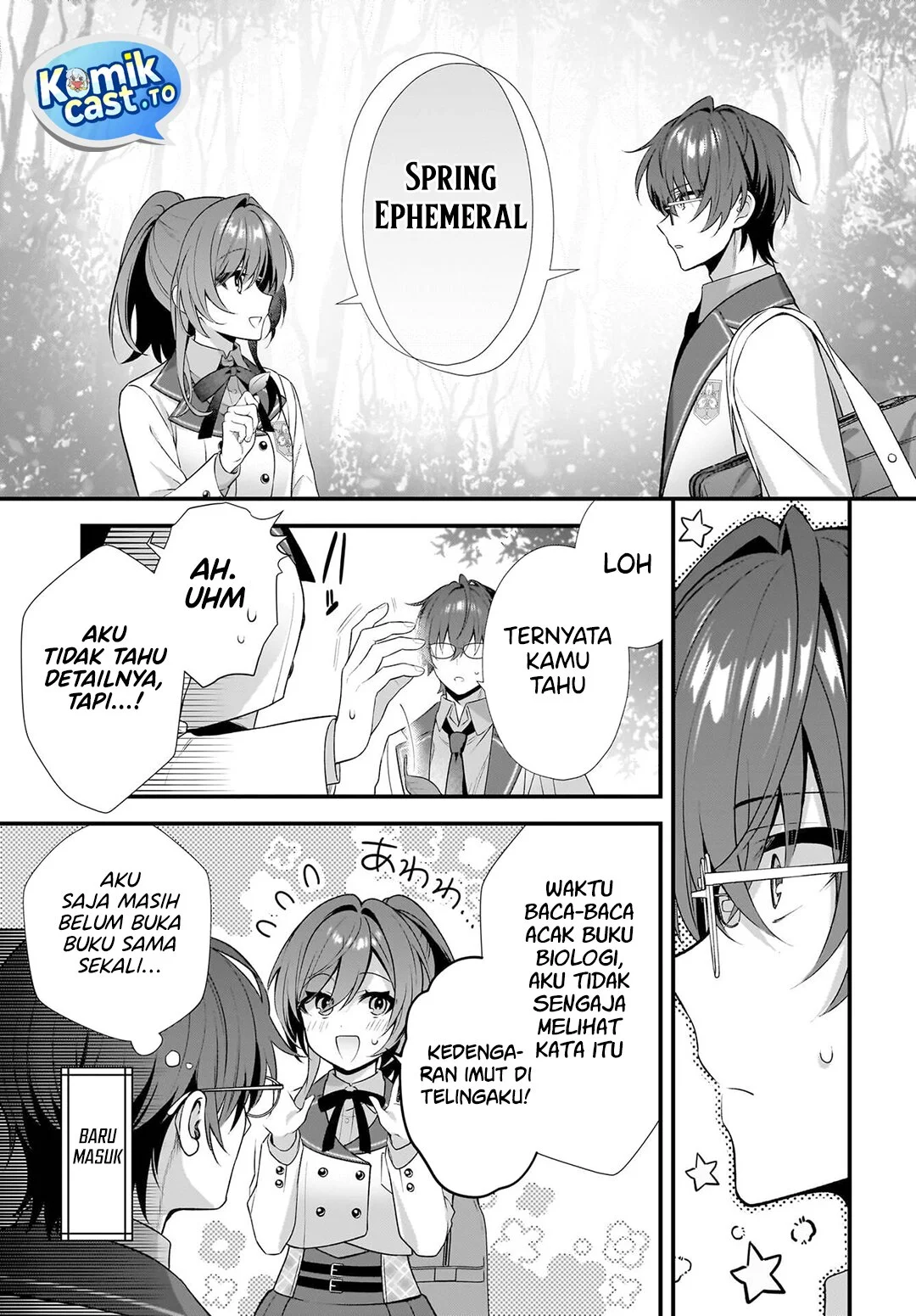 Yotte, Hatsukoi wa Shoumei sareta. Delta to Gamma no Rigakubu Note Chapter 1 - halaman 27