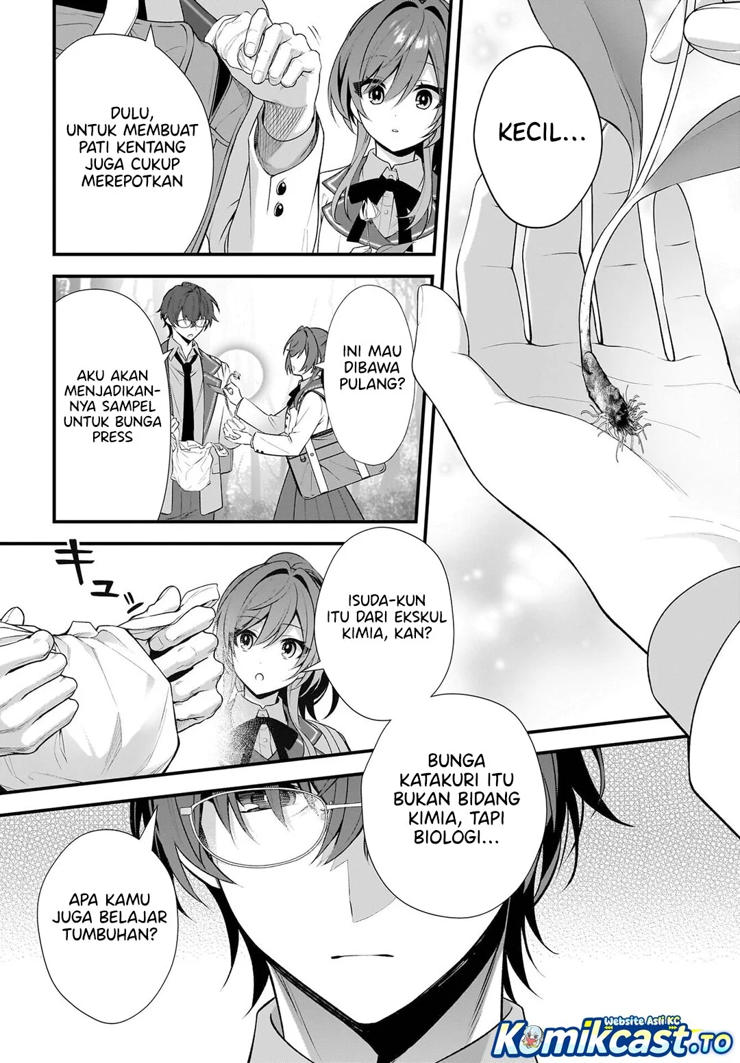 Yotte, Hatsukoi wa Shoumei sareta. Delta to Gamma no Rigakubu Note Chapter 1 - halaman 30