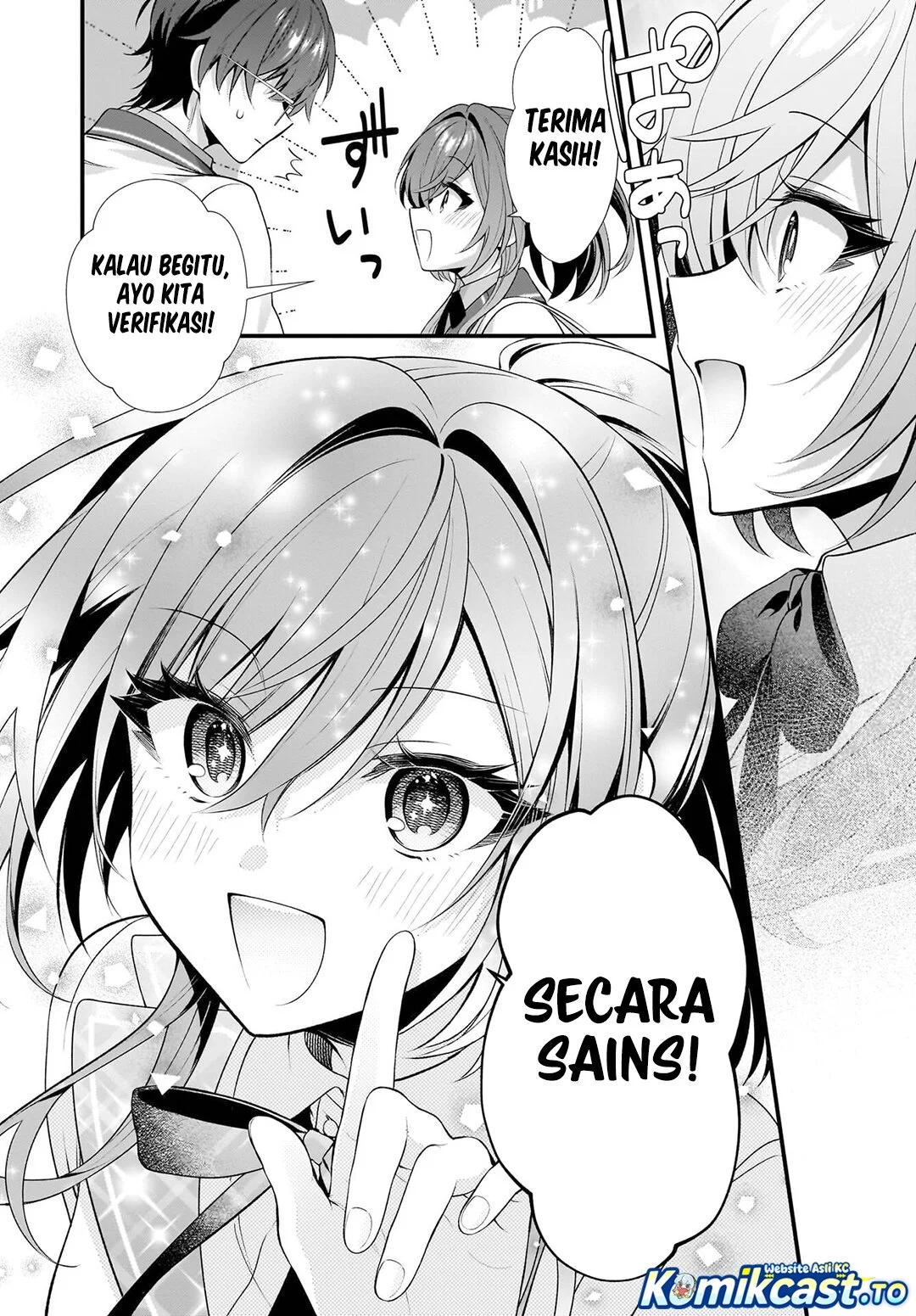 Yotte, Hatsukoi wa Shoumei sareta. Delta to Gamma no Rigakubu Note Chapter 1 - halaman 41
