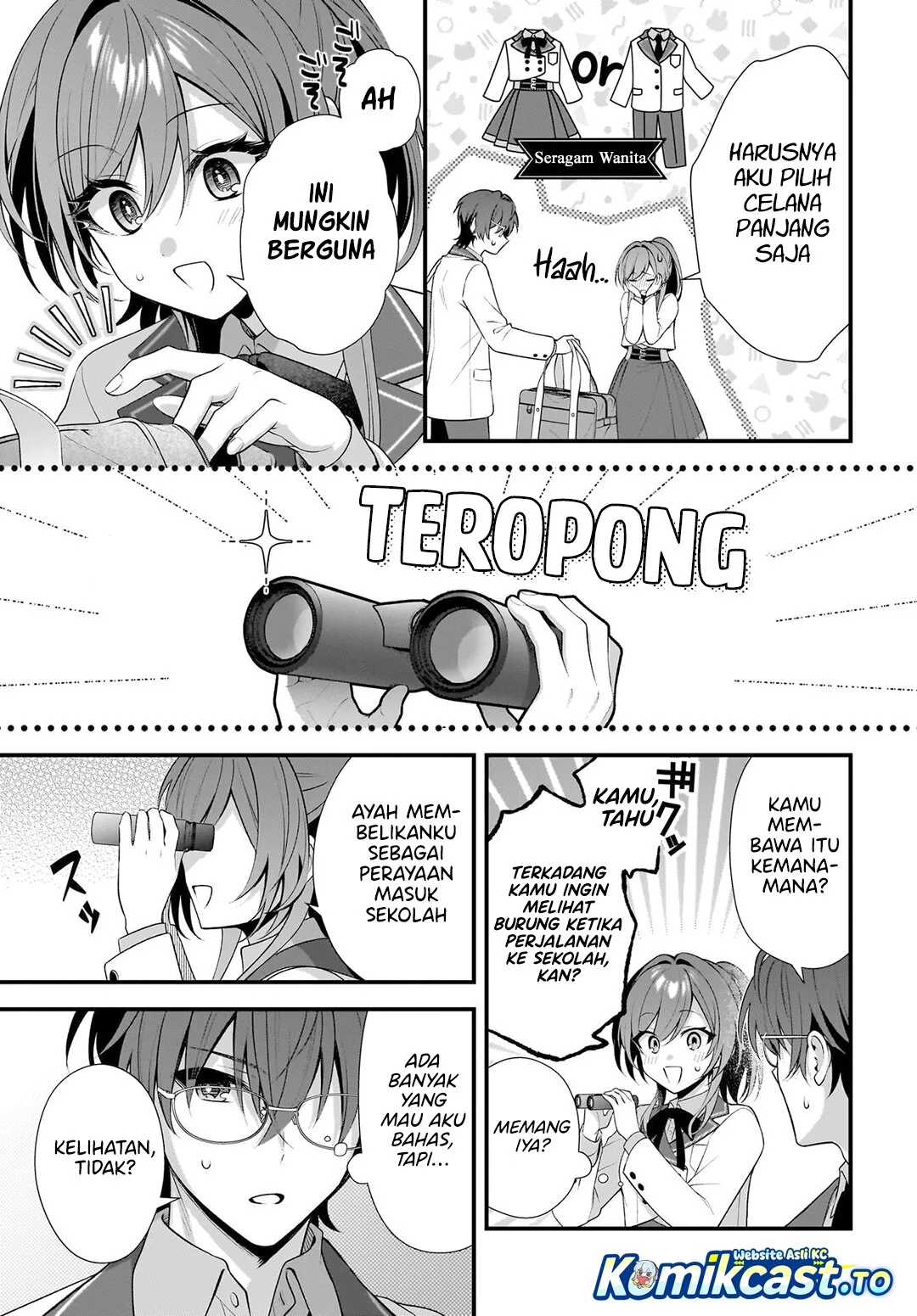 Yotte, Hatsukoi wa Shoumei sareta. Delta to Gamma no Rigakubu Note Chapter 1 - halaman 45