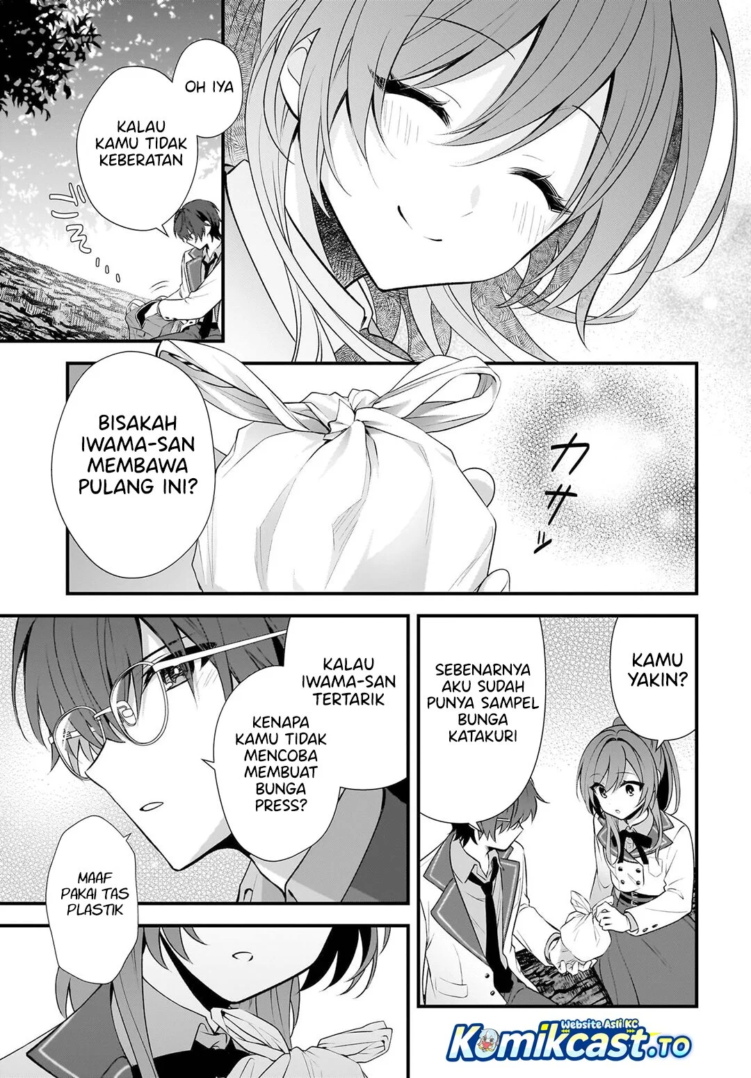 Yotte, Hatsukoi wa Shoumei sareta. Delta to Gamma no Rigakubu Note Chapter 1 - halaman 58