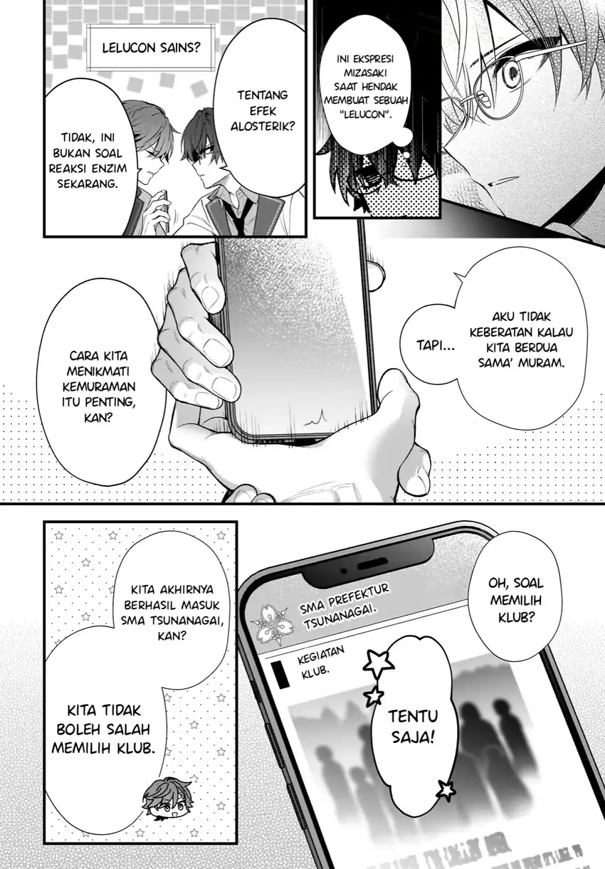 Yotte, Hatsukoi wa Shoumei sareta. Delta to Gamma no Rigakubu Note Chapter 2 - halaman 26