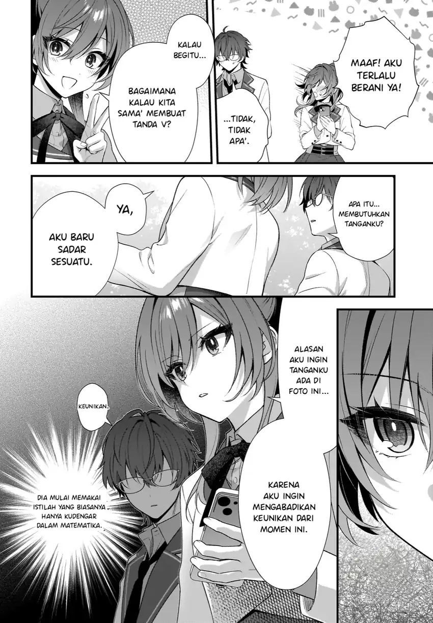 Yotte, Hatsukoi wa Shoumei sareta. Delta to Gamma no Rigakubu Note Chapter 2 - halaman 6