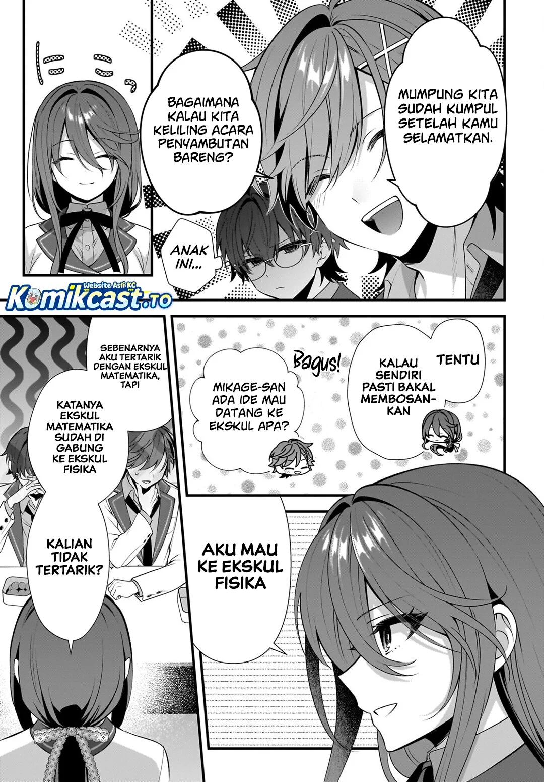 Yotte, Hatsukoi wa Shoumei sareta. Delta to Gamma no Rigakubu Note Chapter 3 - halaman 21