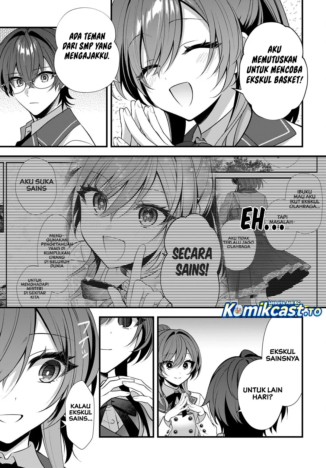 Yotte, Hatsukoi wa Shoumei sareta. Delta to Gamma no Rigakubu Note Chapter 3 - halaman 7