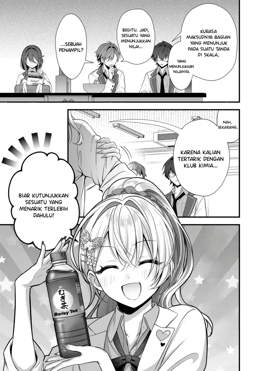 Yotte, Hatsukoi wa Shoumei sareta. Delta to Gamma no Rigakubu Note Chapter 4 - halaman 10