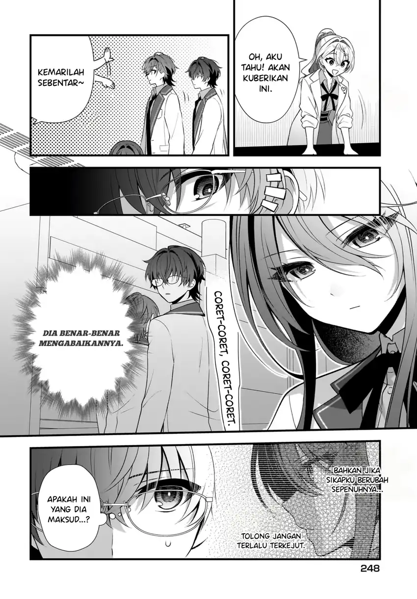 Yotte, Hatsukoi wa Shoumei sareta. Delta to Gamma no Rigakubu Note Chapter 4 - halaman 19