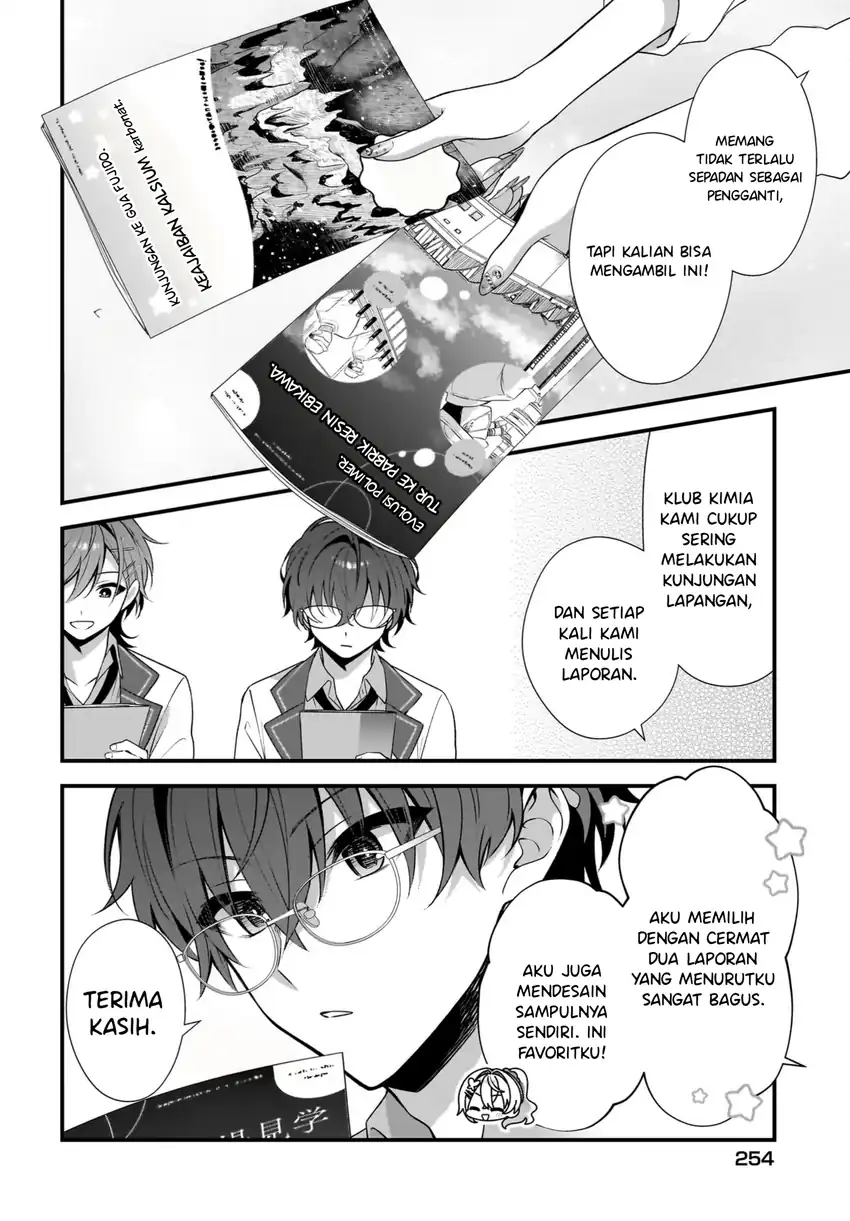 Yotte, Hatsukoi wa Shoumei sareta. Delta to Gamma no Rigakubu Note Chapter 4 - halaman 25