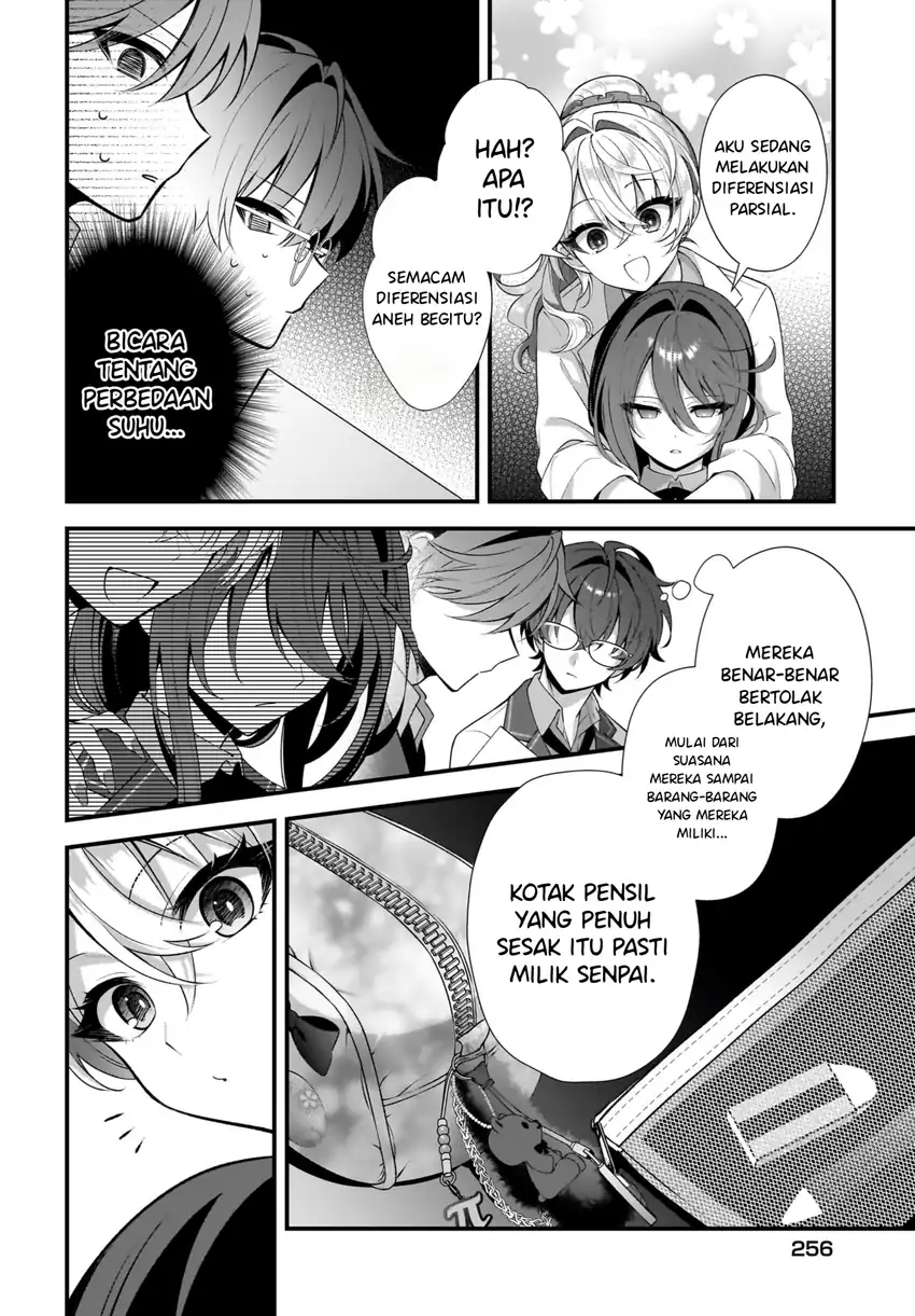 Yotte, Hatsukoi wa Shoumei sareta. Delta to Gamma no Rigakubu Note Chapter 4 - halaman 27