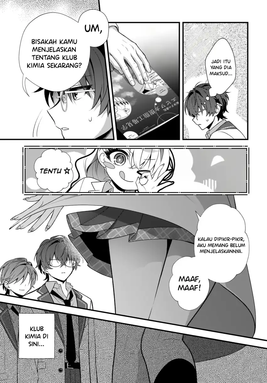 Yotte, Hatsukoi wa Shoumei sareta. Delta to Gamma no Rigakubu Note Chapter 4 - halaman 30