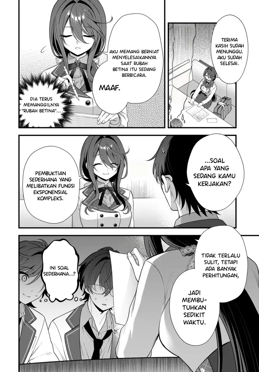 Yotte, Hatsukoi wa Shoumei sareta. Delta to Gamma no Rigakubu Note Chapter 4 - halaman 35