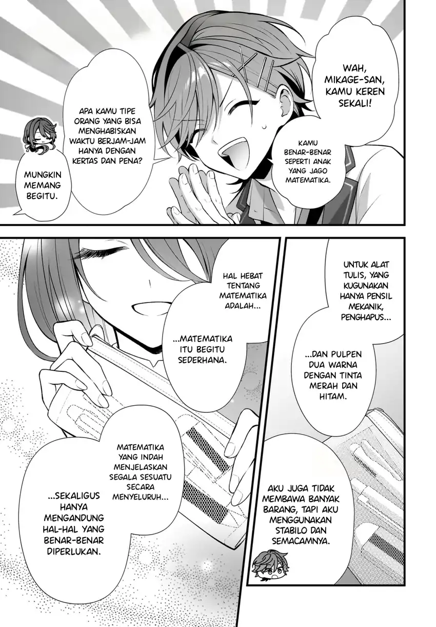 Yotte, Hatsukoi wa Shoumei sareta. Delta to Gamma no Rigakubu Note Chapter 4 - halaman 36