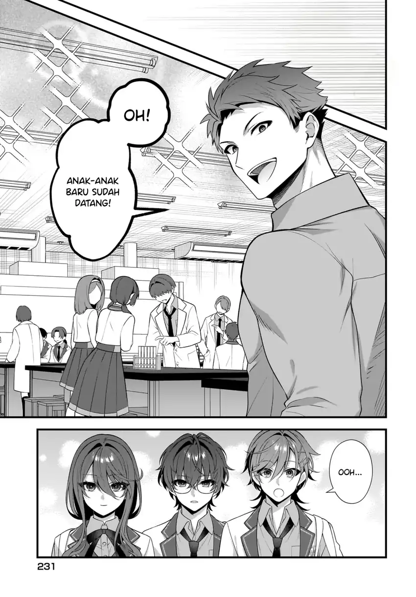 Yotte, Hatsukoi wa Shoumei sareta. Delta to Gamma no Rigakubu Note Chapter 4 - halaman 4