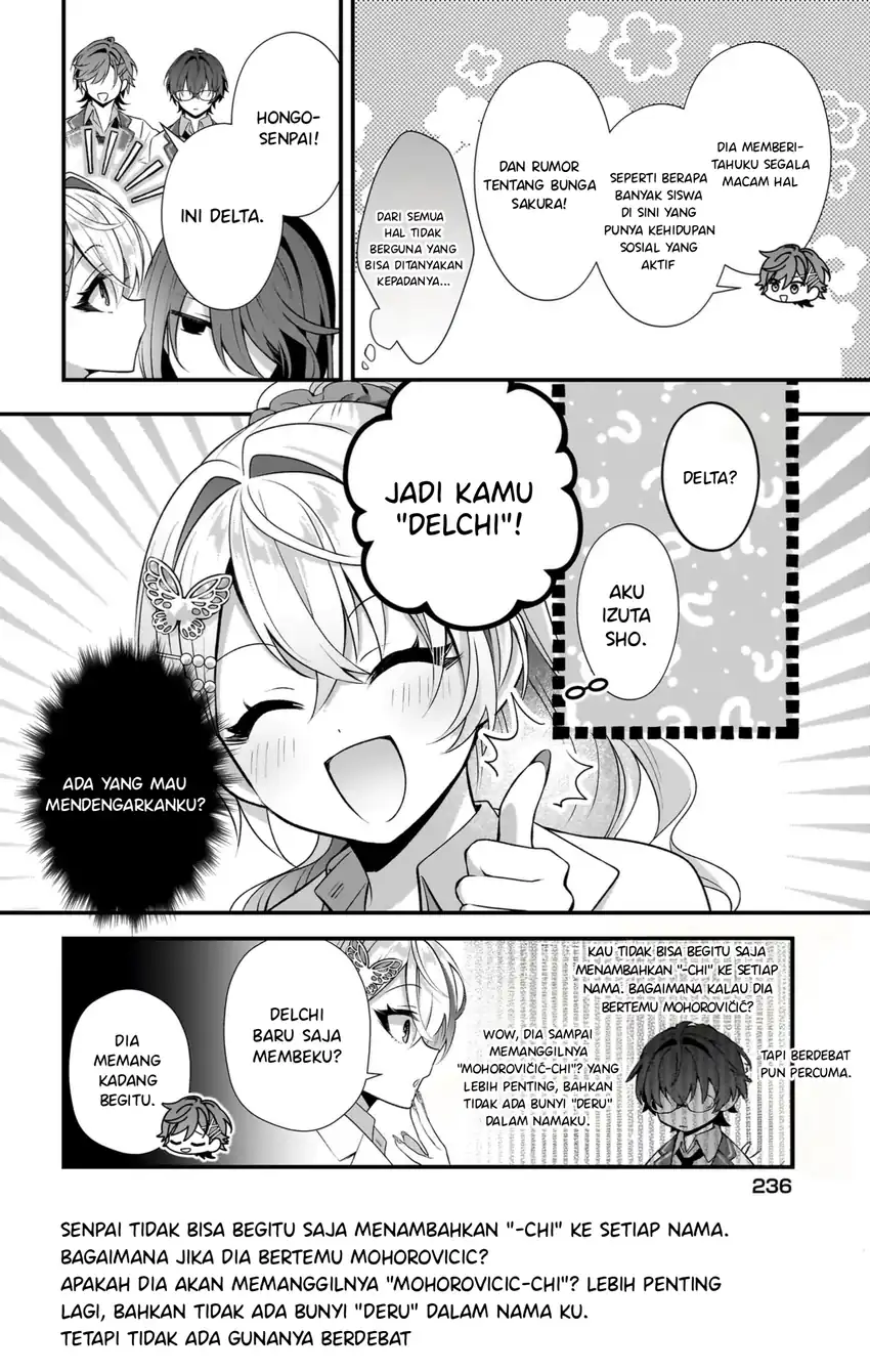 Yotte, Hatsukoi wa Shoumei sareta. Delta to Gamma no Rigakubu Note Chapter 4 - halaman 9