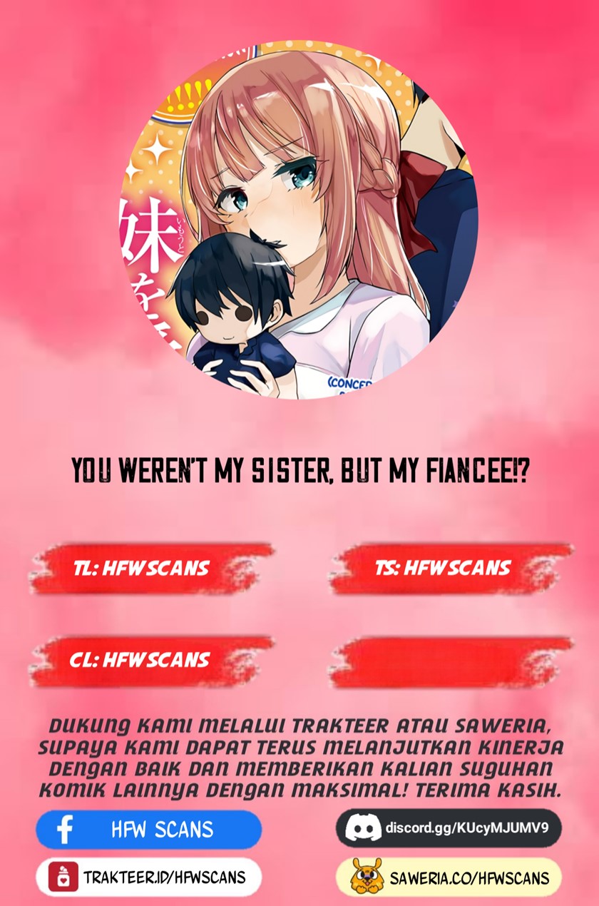 You Weren’t My Sister, But My Fiancee!? (Omae Imouto Janakute Iinazuke Datta no ka yo!?) Chapter 1 - halaman 1