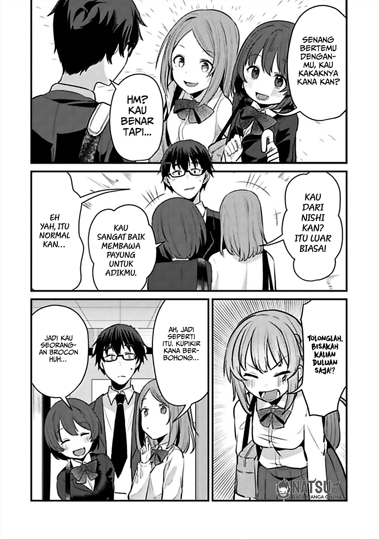 You Weren’t My Sister, But My Fiancee!? (Omae Imouto Janakute Iinazuke Datta no ka yo!?) Chapter 8 - halaman 9