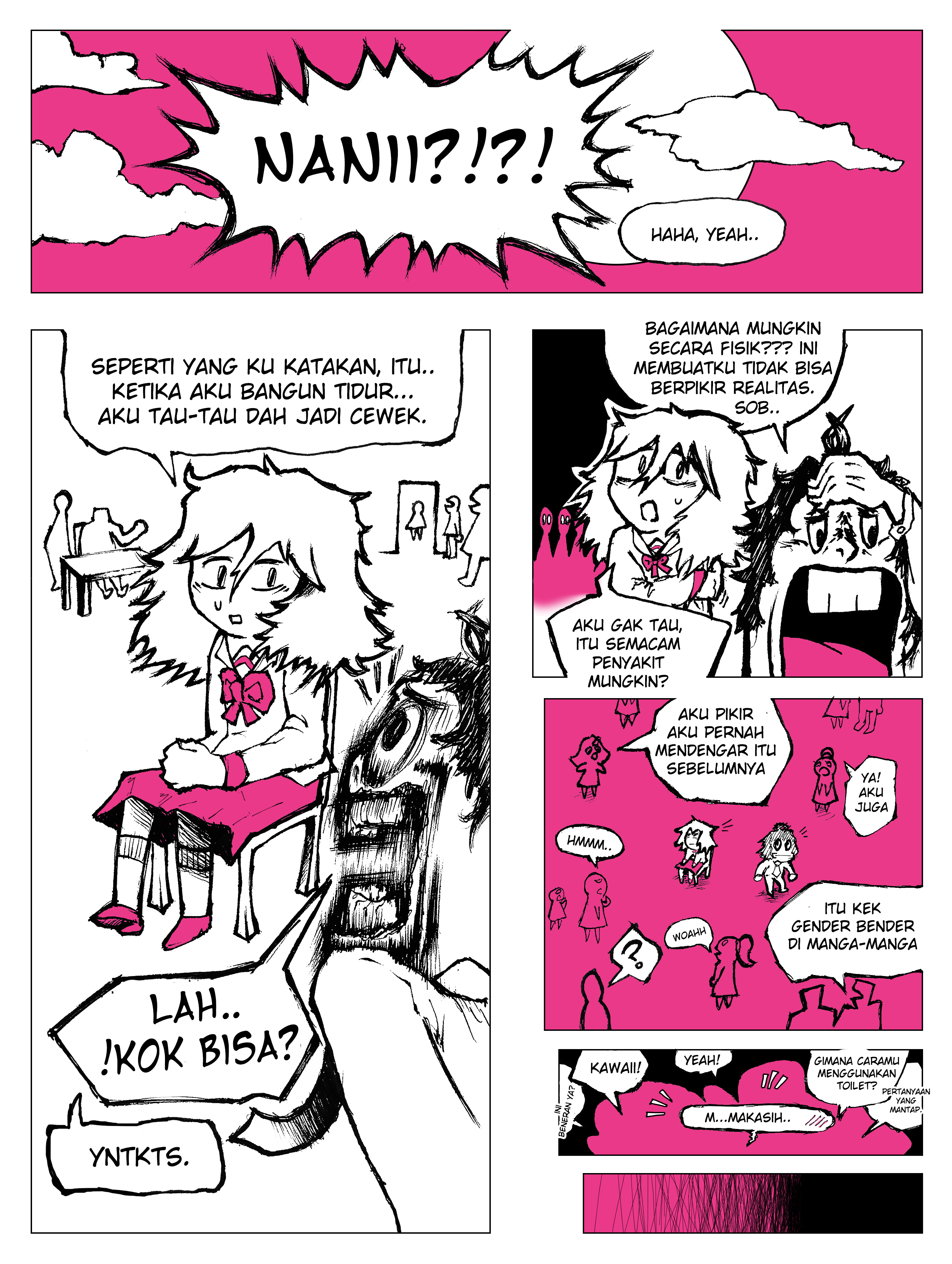 You Woke up as a Girl This Morning!? Chapter 1 - halaman 2