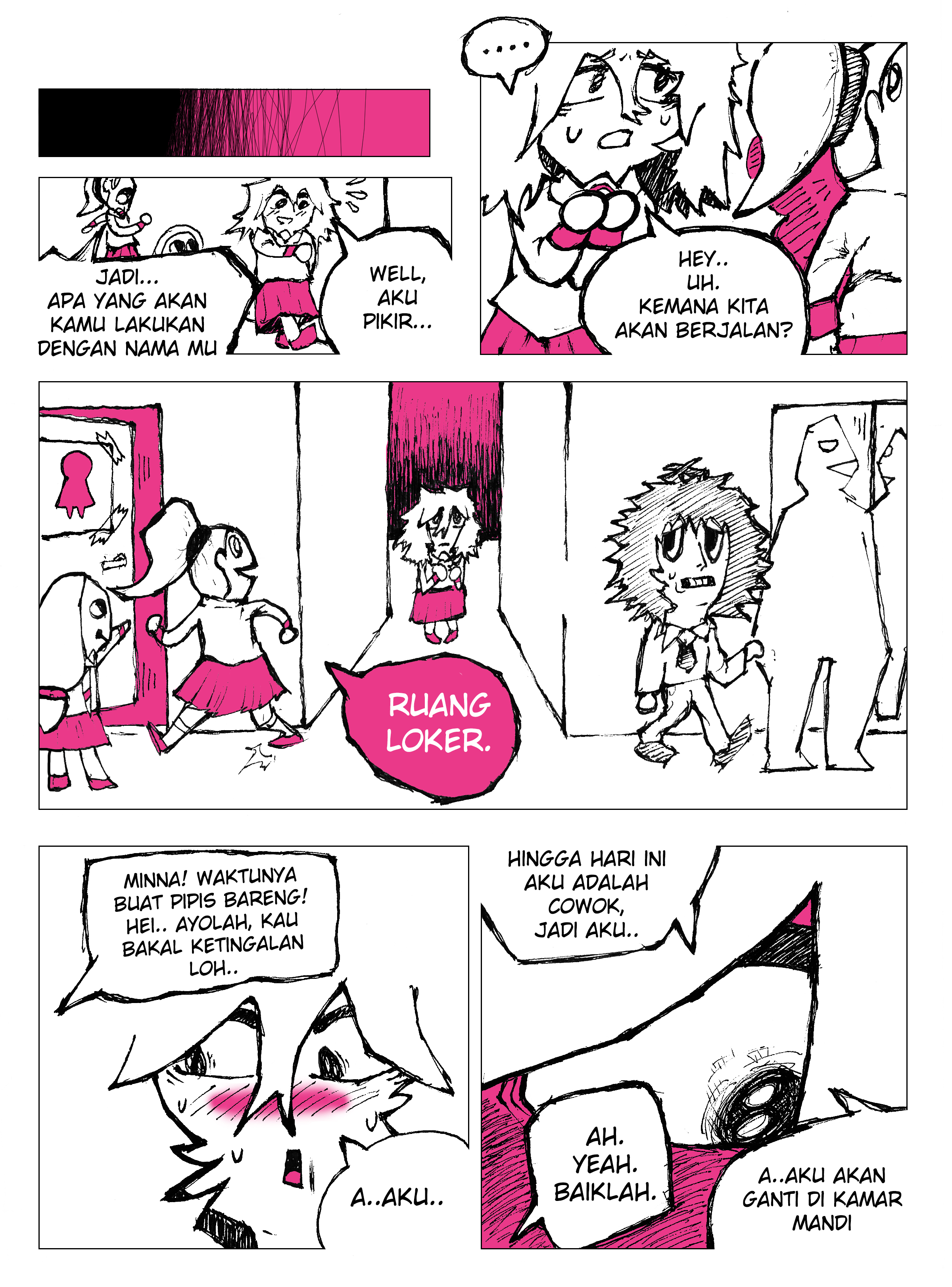 You Woke up as a Girl This Morning!? Chapter 1 - halaman 3