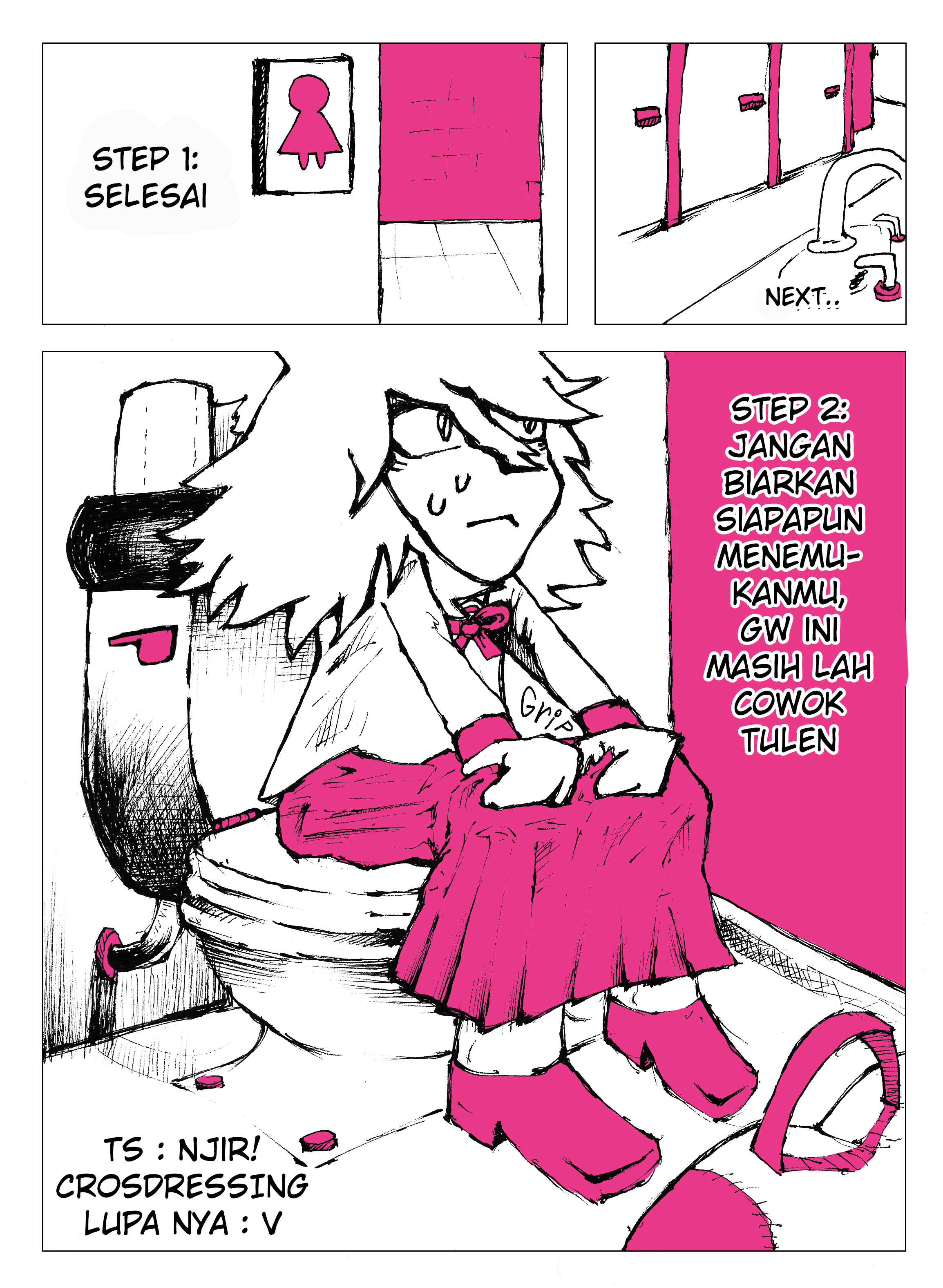 You Woke up as a Girl This Morning!? Chapter 1 - halaman 4