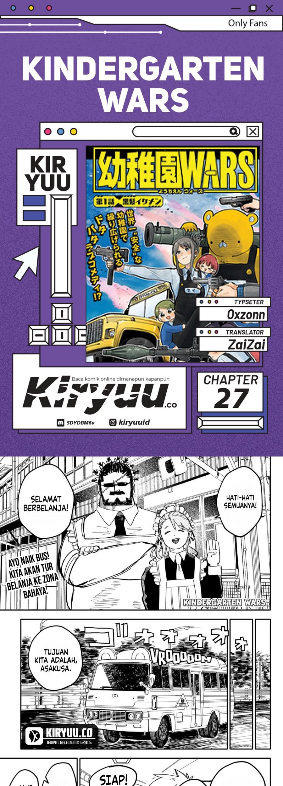 Youchien Wars Chapter 27 - halaman 1