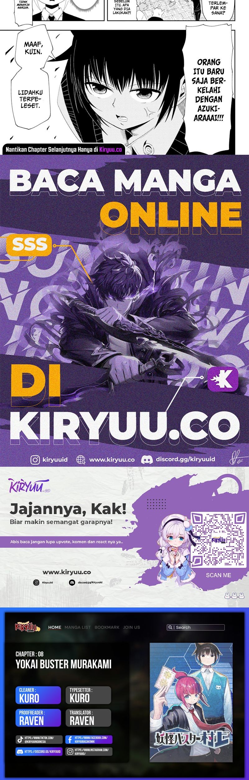 Youkai Buster Murakami Chapter 8 - halaman 7