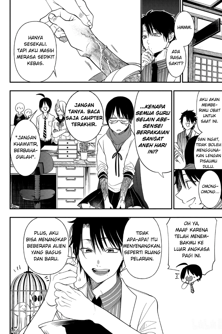 Youkai Gakkou no Sensei Hajimemashita! Chapter 96 - halaman 2