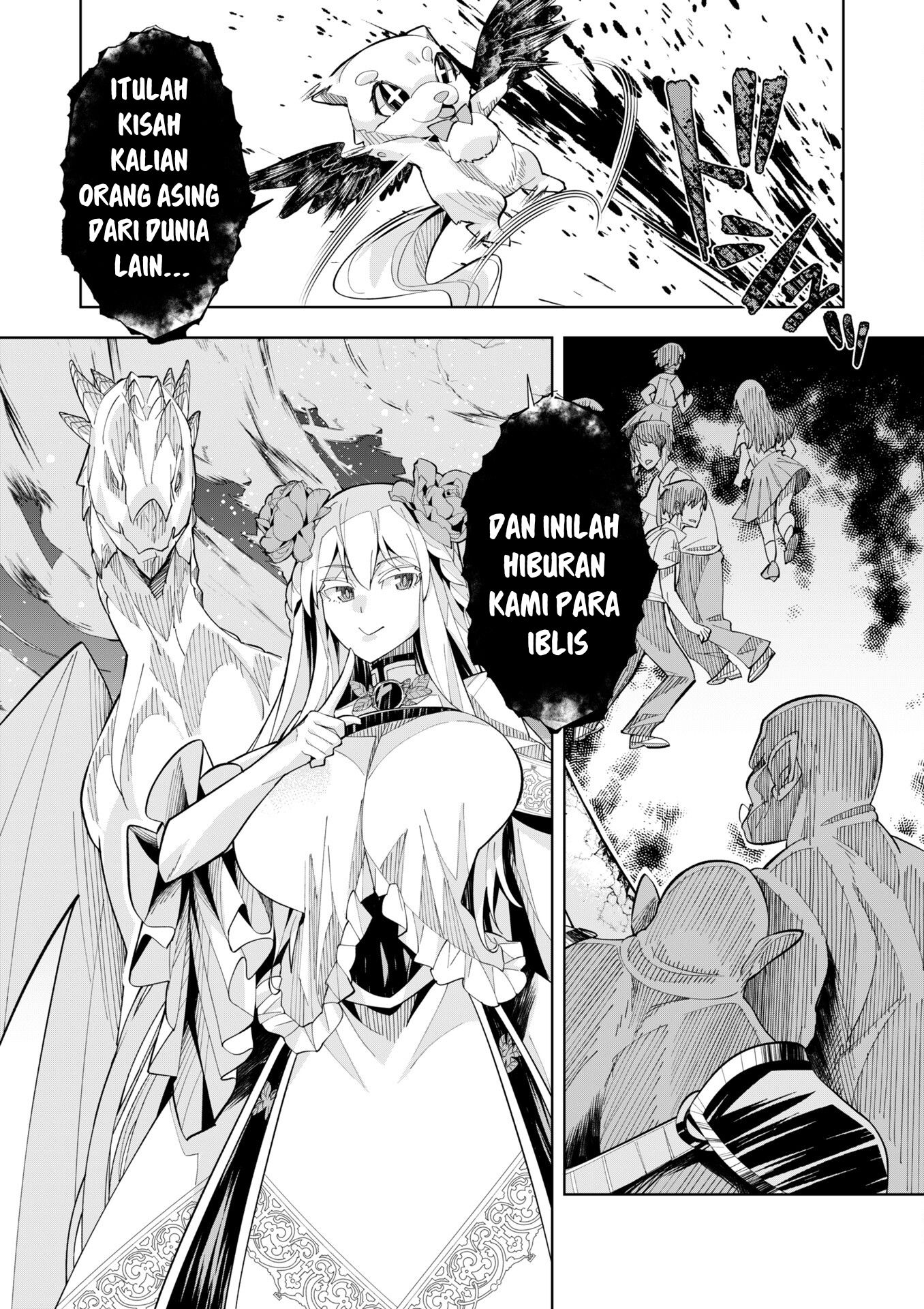 Youkoso Isekai e, dewa Shinde Kudasai. Chapter 1 - halaman 37