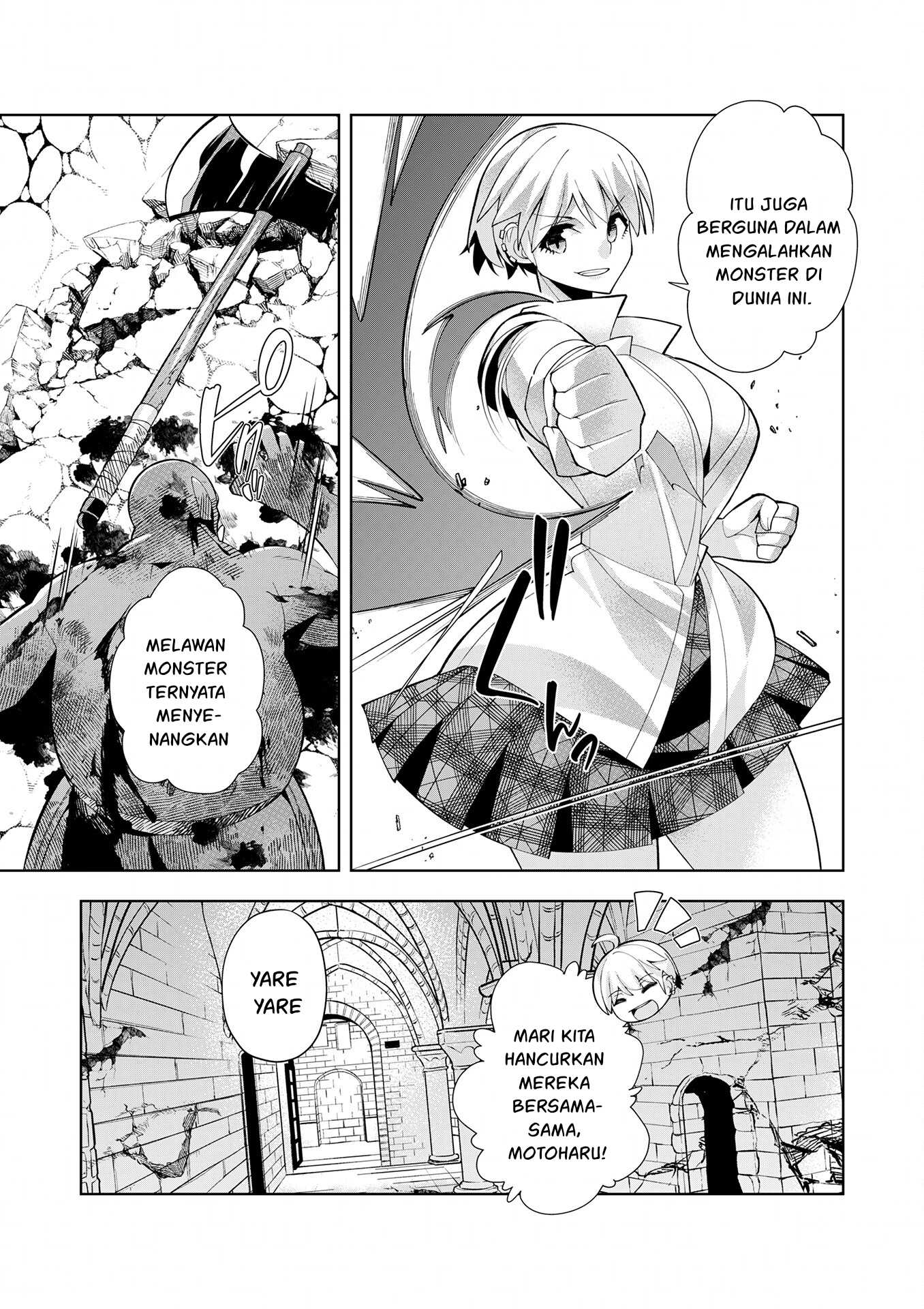 Youkoso Isekai e, dewa Shinde Kudasai. Chapter 8 - halaman 14