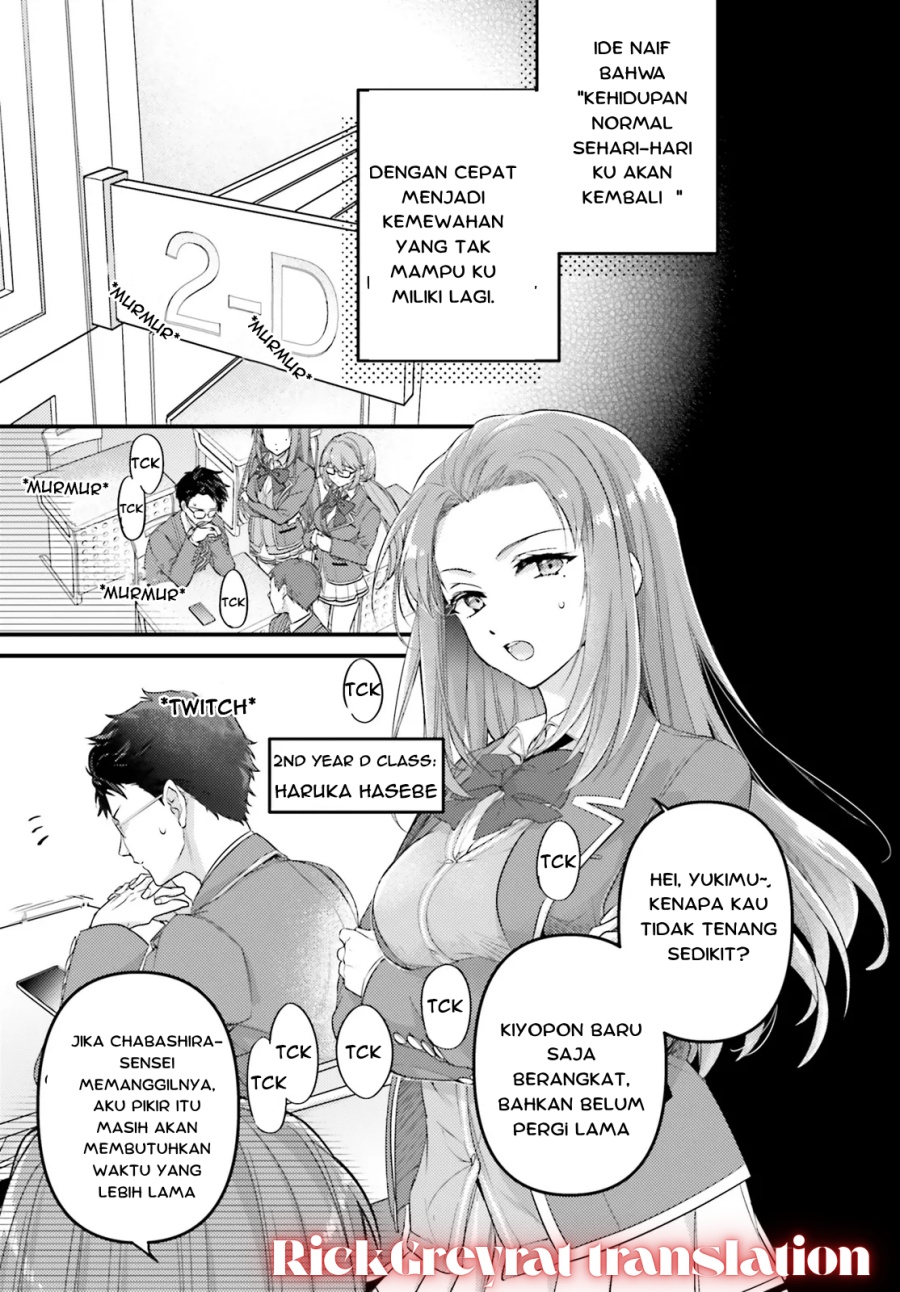 Youkoso Jitsuryoku Shijou Shugi no Kyoushitsu e: 2-nensei-hen - 2nd Stage Chapter 1.1 - halaman 8