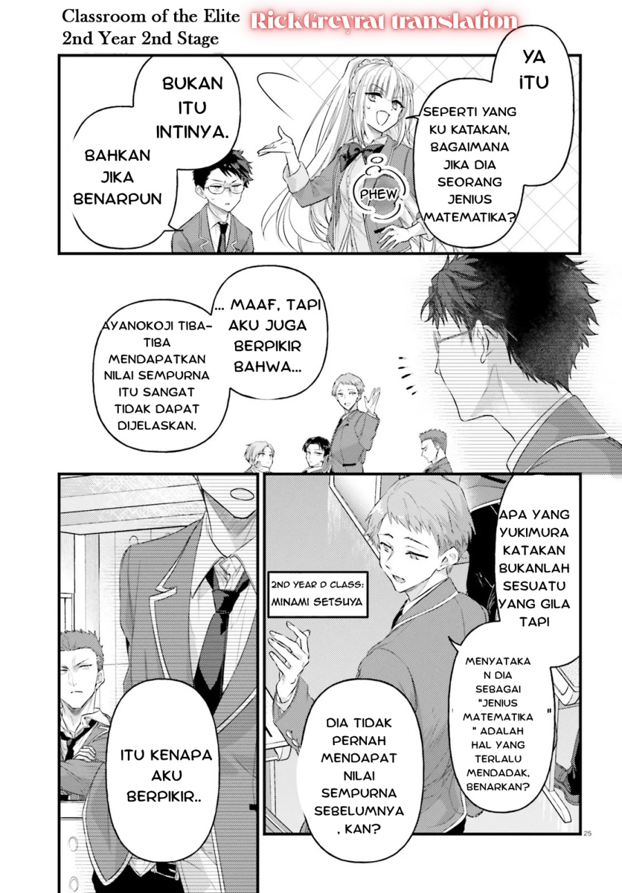 Youkoso Jitsuryoku Shijou Shugi no Kyoushitsu e: 2-nensei-hen - 2nd Stage Chapter 1.2 - halaman 10