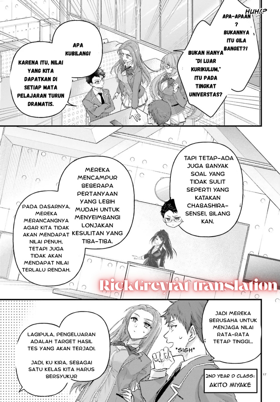 Youkoso Jitsuryoku Shijou Shugi no Kyoushitsu e: 2-nensei-hen - 2nd Stage Chapter 1.2 - halaman 2