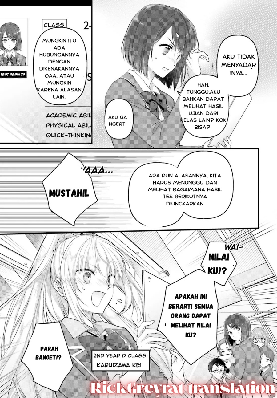 Youkoso Jitsuryoku Shijou Shugi no Kyoushitsu e: 2-nensei-hen - 2nd Stage Chapter 1.2 - halaman 6