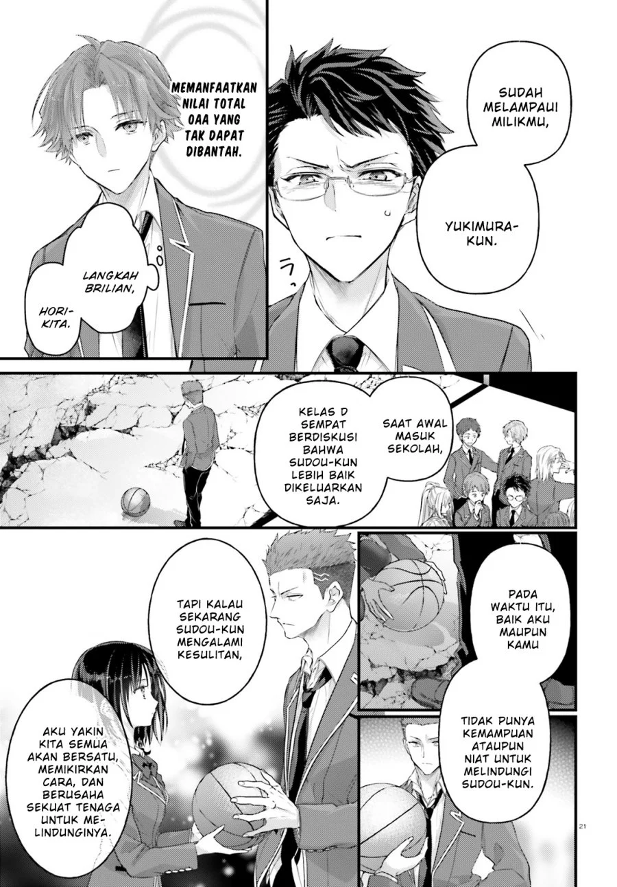 Youkoso Jitsuryoku Shijou Shugi no Kyoushitsu e: 2-nensei-hen - 2nd Stage Chapter 2 - halaman 18