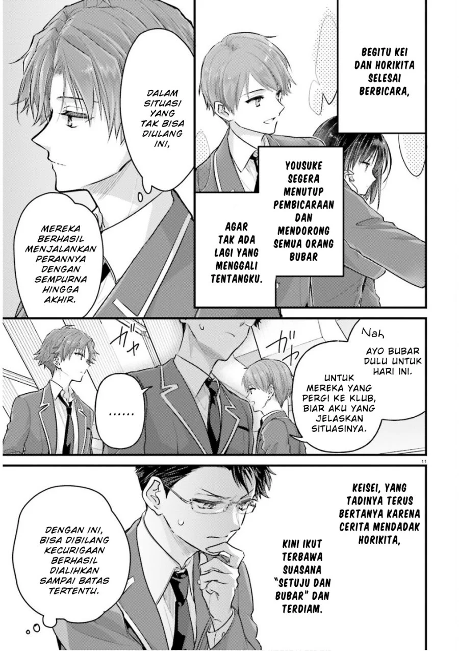 Youkoso Jitsuryoku Shijou Shugi no Kyoushitsu e: 2-nensei-hen - 2nd Stage Chapter 3 - halaman 10