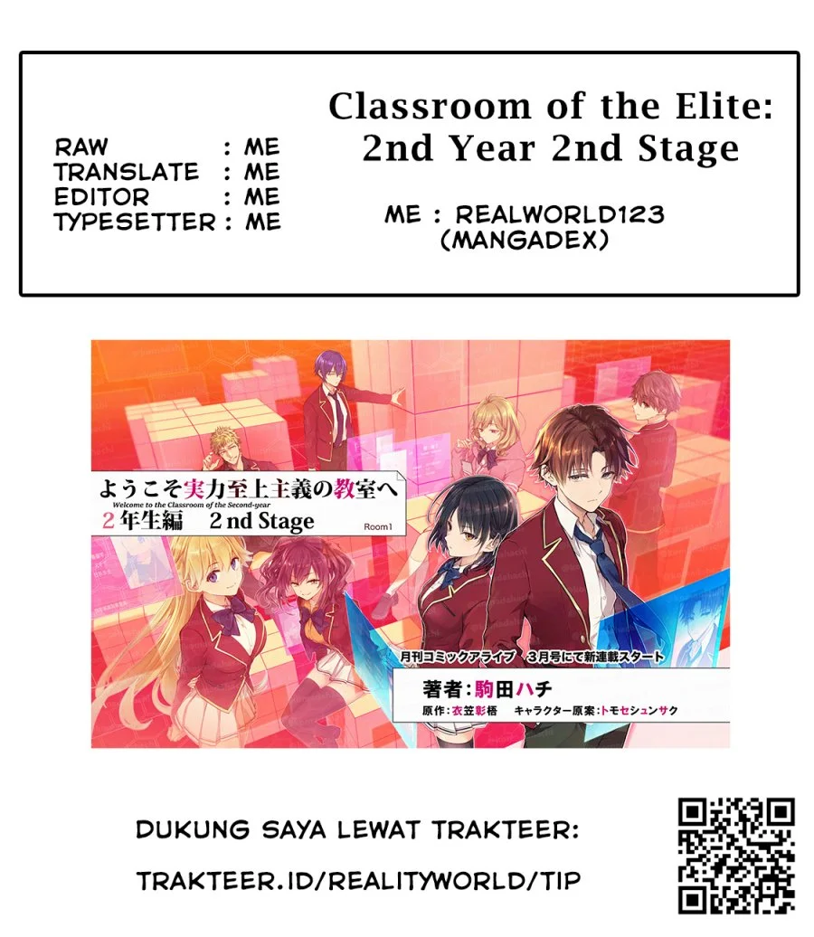 Youkoso Jitsuryoku Shijou Shugi no Kyoushitsu e: 2-nensei-hen - 2nd Stage Chapter 3 - halaman 24