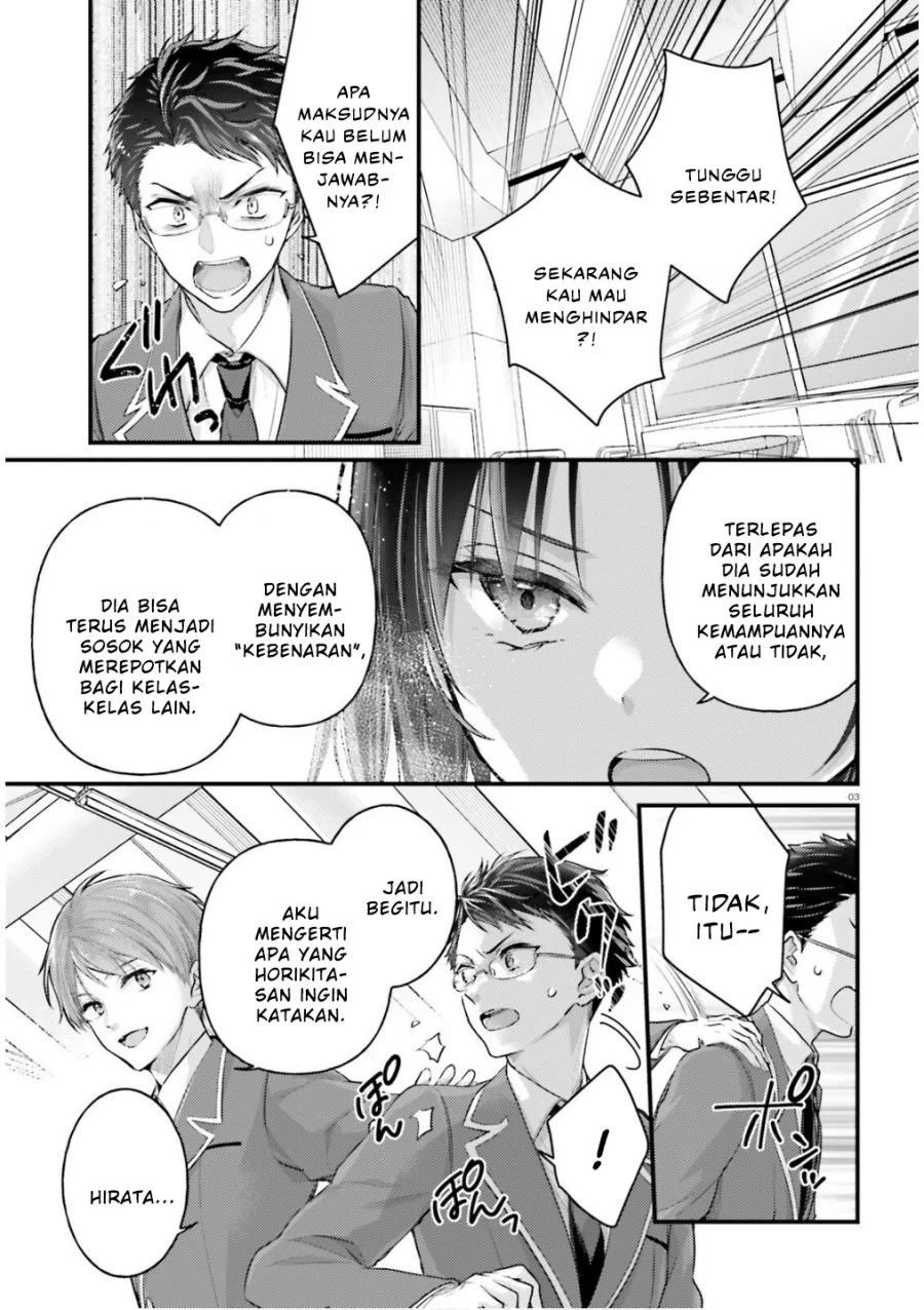 Youkoso Jitsuryoku Shijou Shugi no Kyoushitsu e: 2-nensei-hen - 2nd Stage Chapter 3 - halaman 3