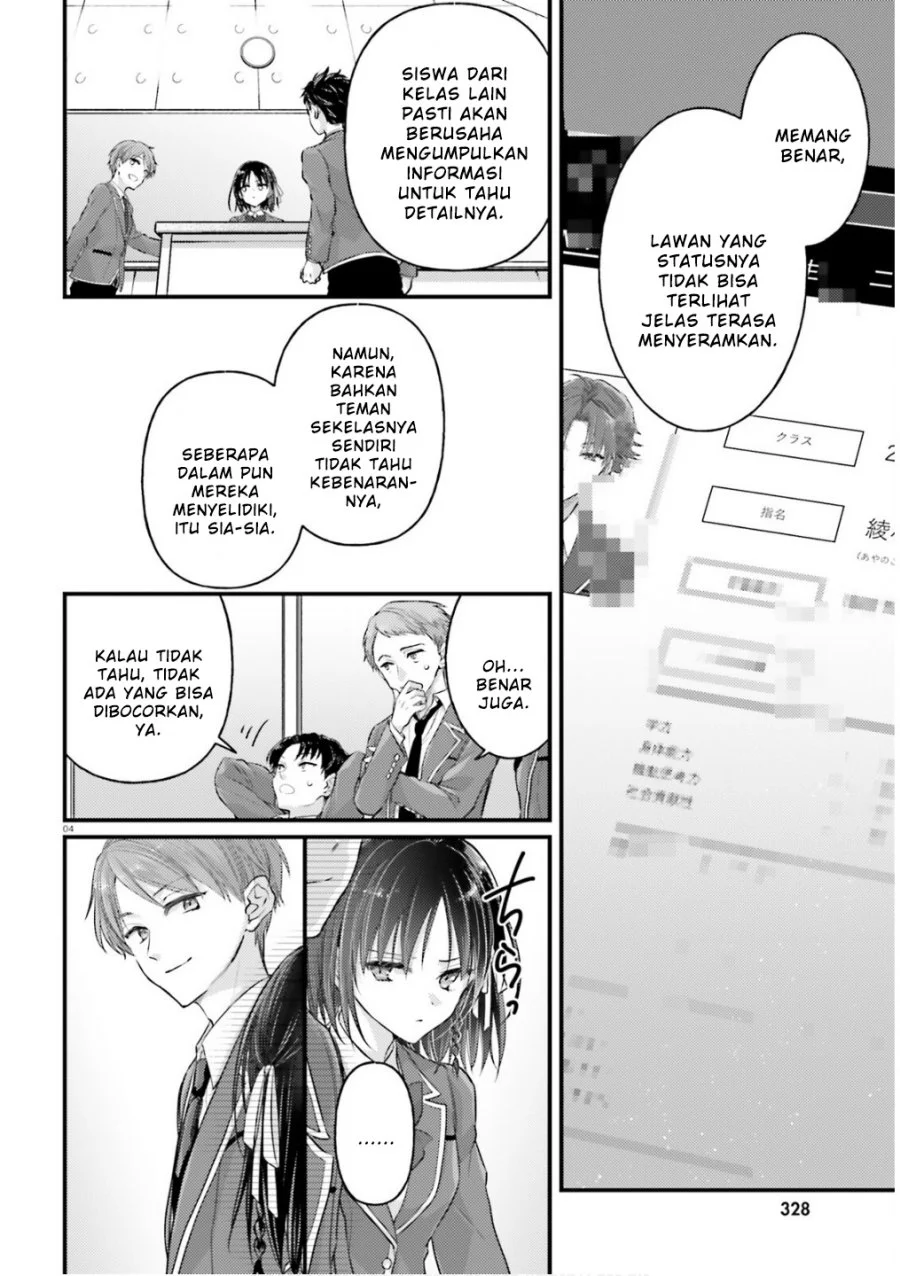 Youkoso Jitsuryoku Shijou Shugi no Kyoushitsu e: 2-nensei-hen - 2nd Stage Chapter 3 - halaman 4