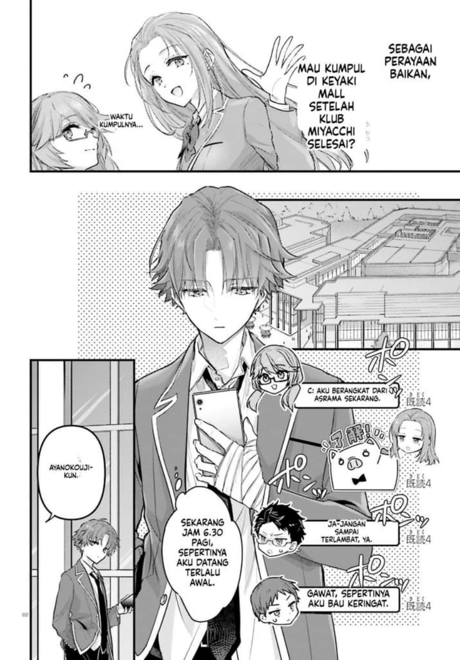 Youkoso Jitsuryoku Shijou Shugi no Kyoushitsu e: 2-nensei-hen - 2nd Stage Chapter 4 - halaman 2