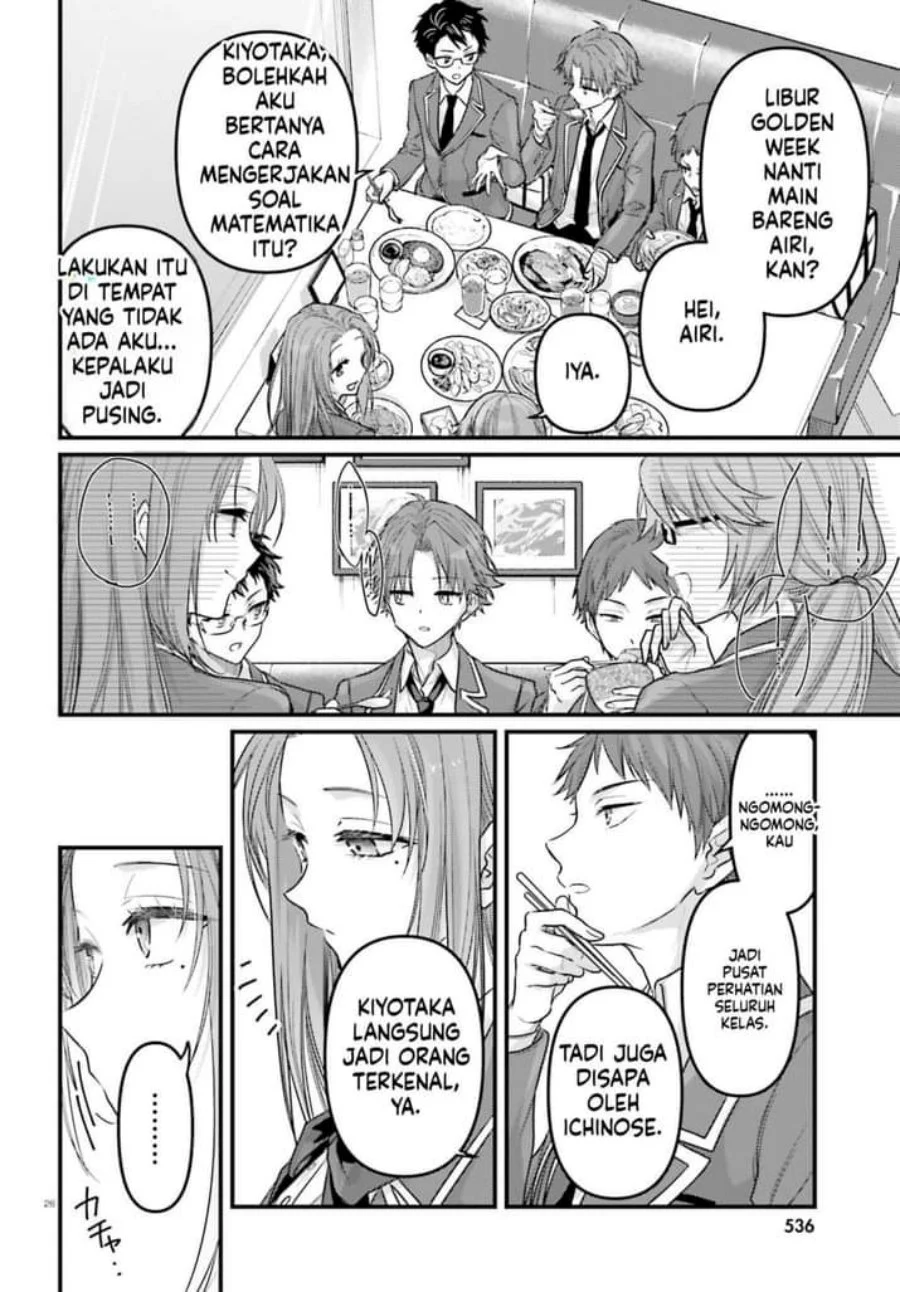 Youkoso Jitsuryoku Shijou Shugi no Kyoushitsu e: 2-nensei-hen - 2nd Stage Chapter 4 - halaman 26