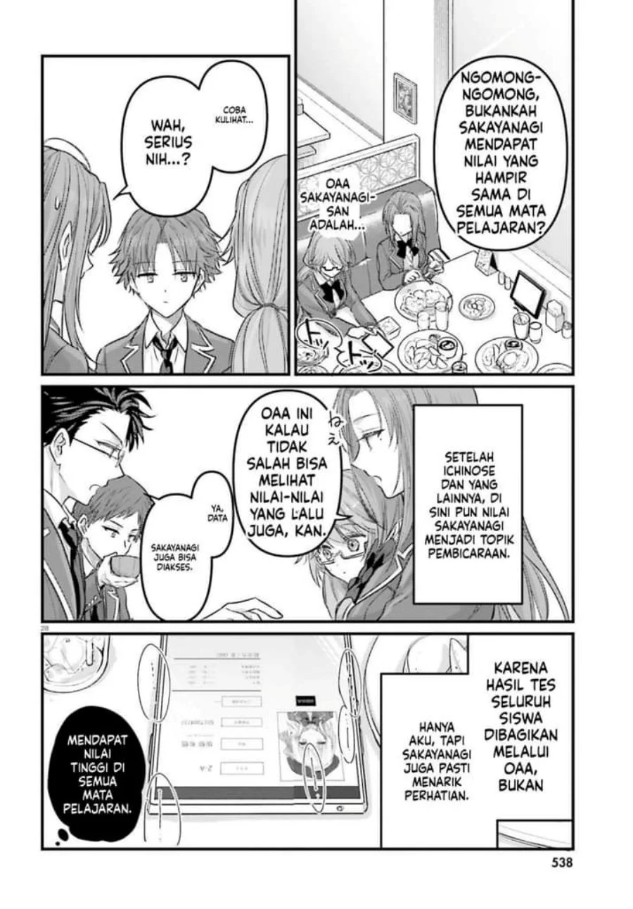 Youkoso Jitsuryoku Shijou Shugi no Kyoushitsu e: 2-nensei-hen - 2nd Stage Chapter 4 - halaman 28