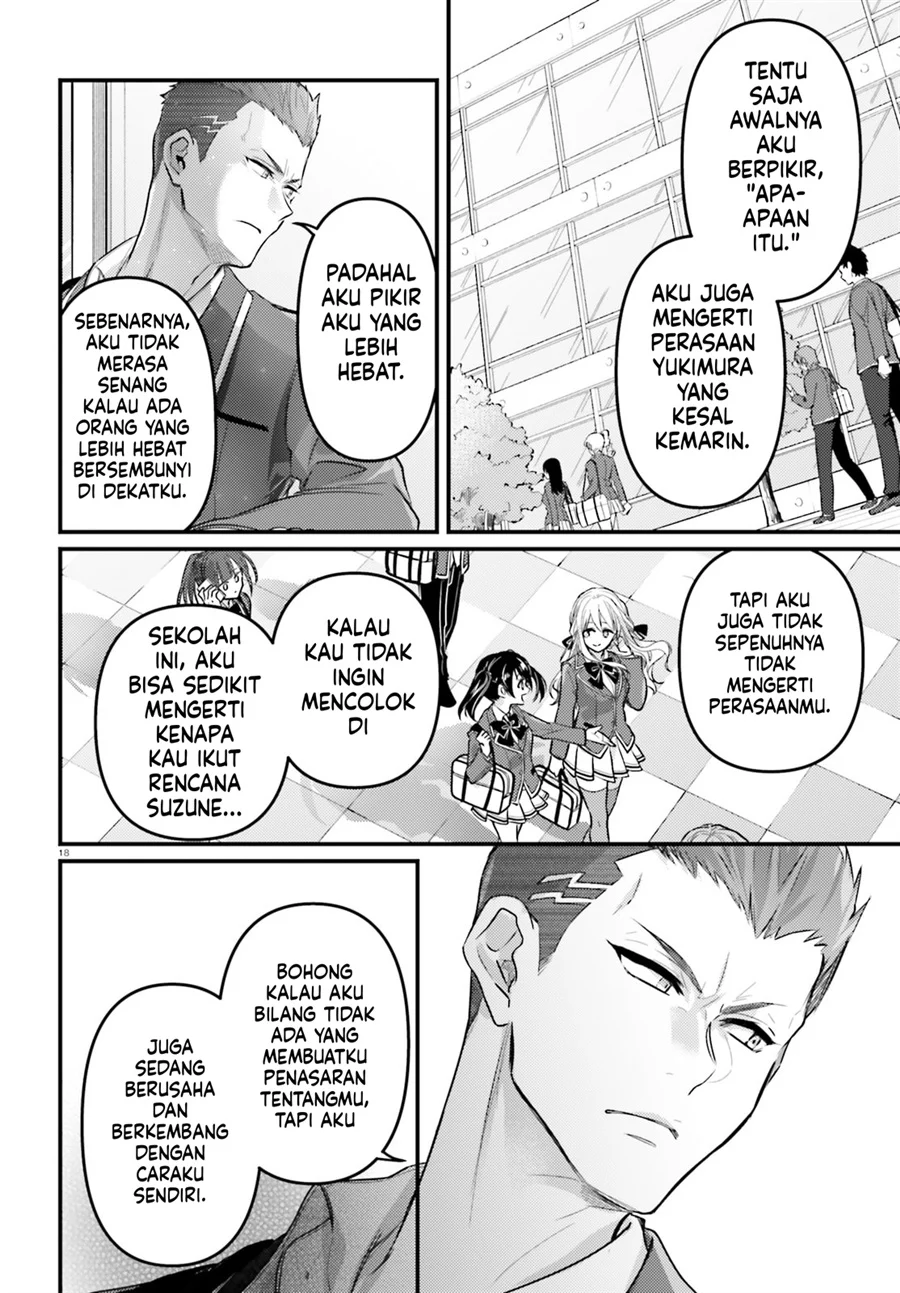 Youkoso Jitsuryoku Shijou Shugi no Kyoushitsu e: 2-nensei-hen - 2nd Stage Chapter 5 - halaman 18