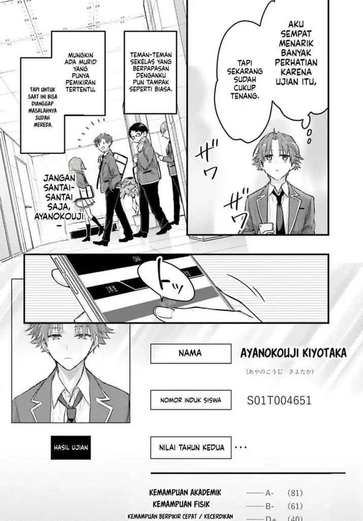 Youkoso Jitsuryoku Shijou Shugi no Kyoushitsu e: 2-nensei-hen - 2nd Stage Chapter 6 - halaman 7