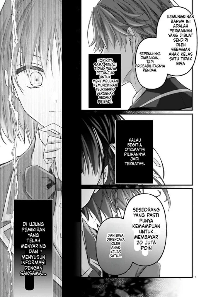 Youkoso Jitsuryoku Shijou Shugi no Kyoushitsu e: 2-nensei-hen - 2nd Stage Chapter 7 - halaman 13
