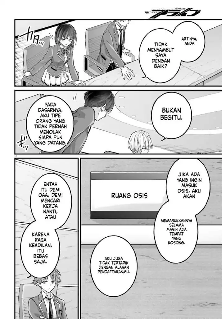 Youkoso Jitsuryoku Shijou Shugi no Kyoushitsu e: 2-nensei-hen - 2nd Stage Chapter 8 - halaman 10
