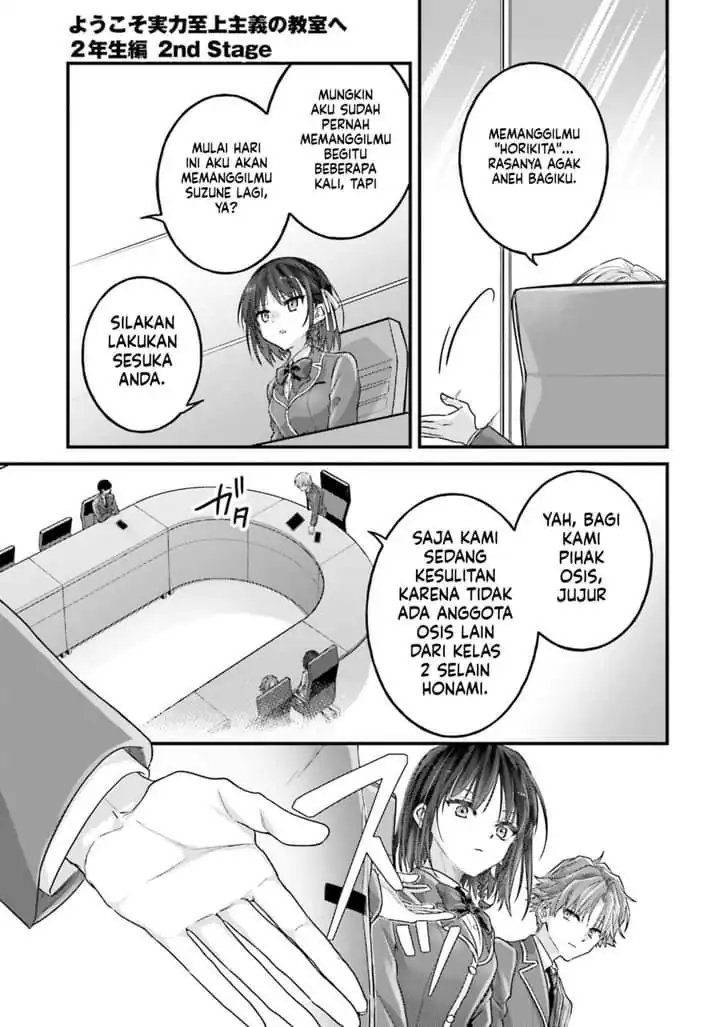 Youkoso Jitsuryoku Shijou Shugi no Kyoushitsu e: 2-nensei-hen - 2nd Stage Chapter 8 - halaman 22